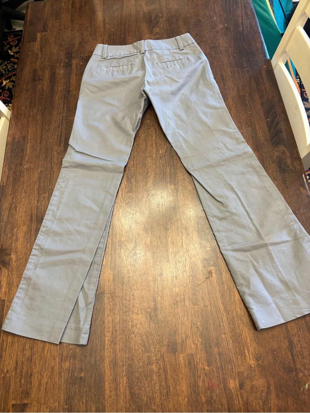 Banana Republic Harrison Pants Size 2 Gray Straight Leg Trouser
